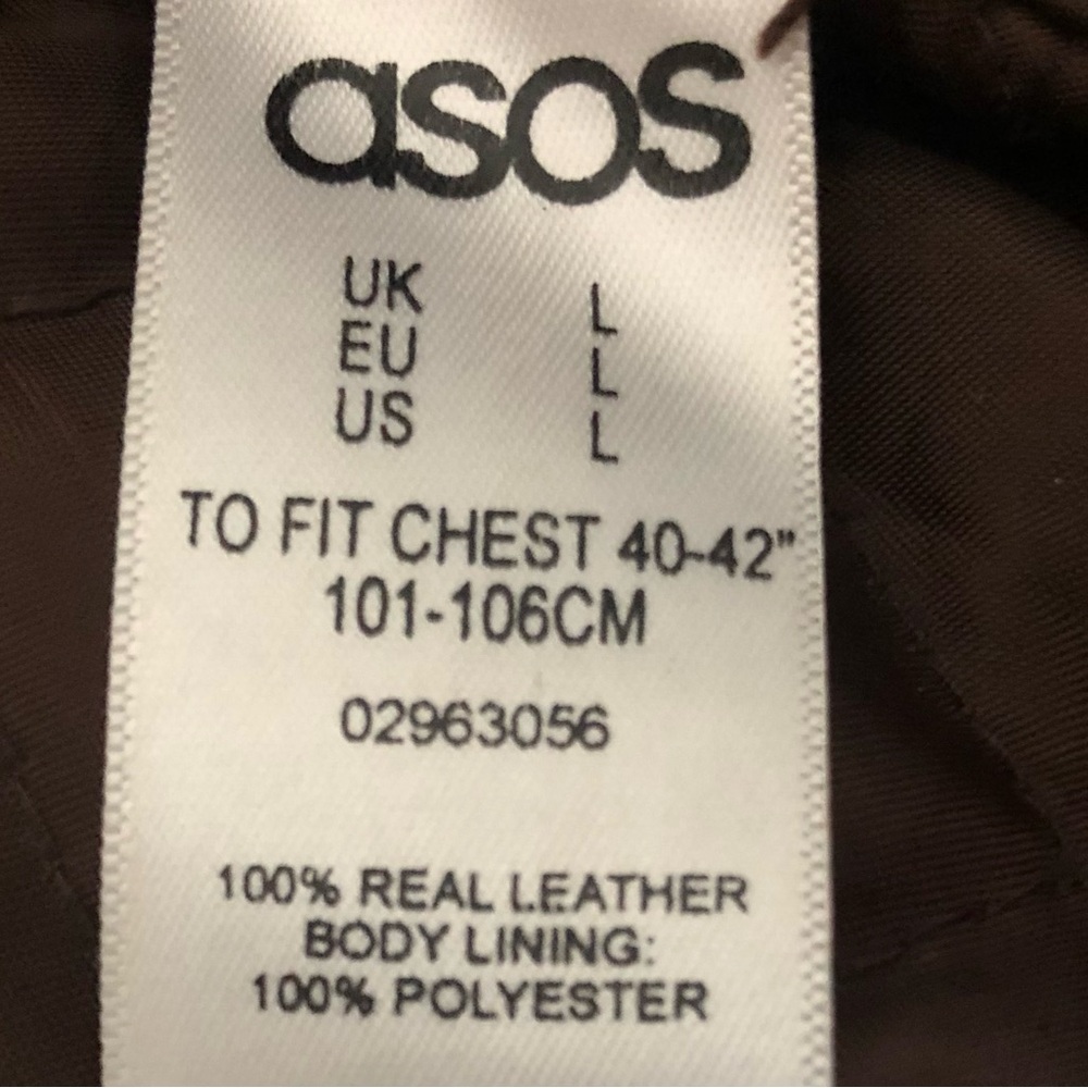 Asos leather jacket - Picture 5 of 5